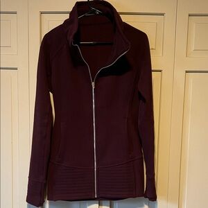 lululemon athletica Burgundy Utility Jacket